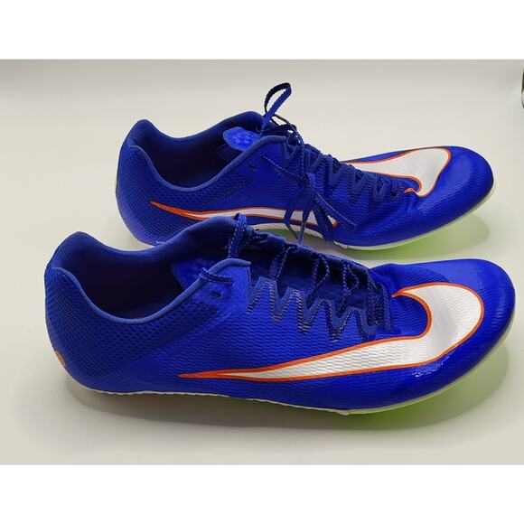 Nike Zoom Victory 5 XC Track Spikes Blue Mens Size 12 Racing Running Shoes - Picture 2 of 6